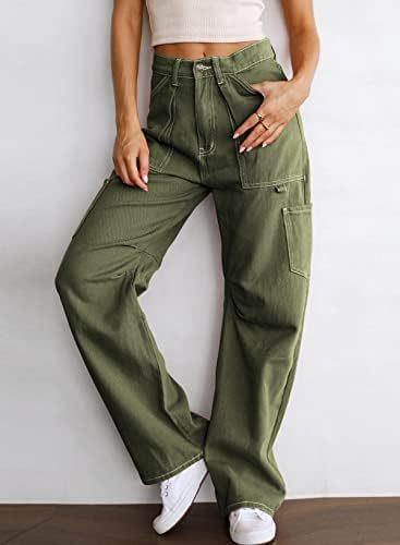 Baggy Low Rise Cargo Jeans