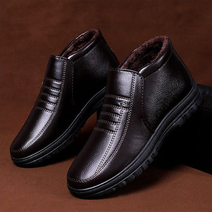 [Best Gift For Him] Men's Comfortable Plush Lined Warm Snow Boots