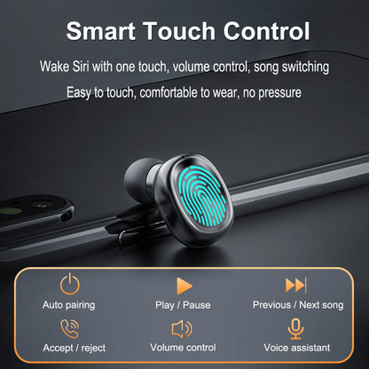 TWS Wireless 8D HIFI Bluetooth Earphone