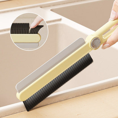 Versatile Hard Bristle Crevice Cleaning Brush