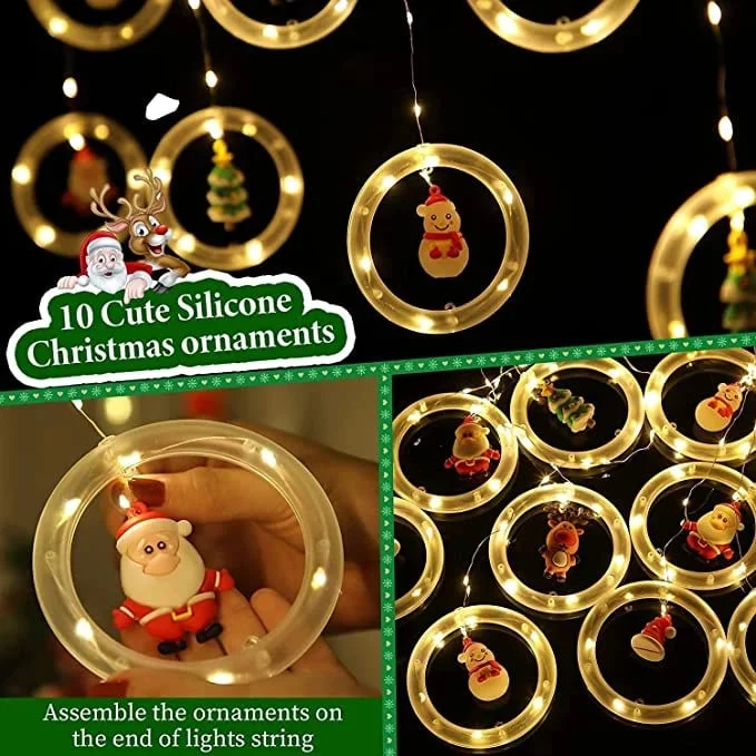 🎅Early Christmas Sale-🎄Christmas Decor Ring Lights