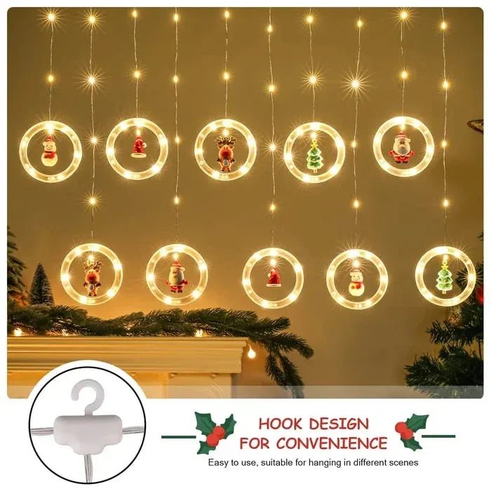 Christmas Decor Ring Lights