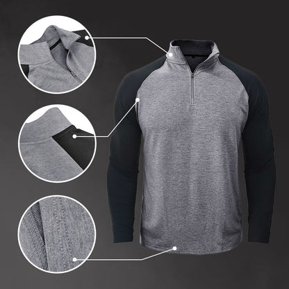 Men's Long-sleeved Turtleneck Sweatshirt