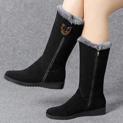 Women's Casual Plush Thermal Snow Boots