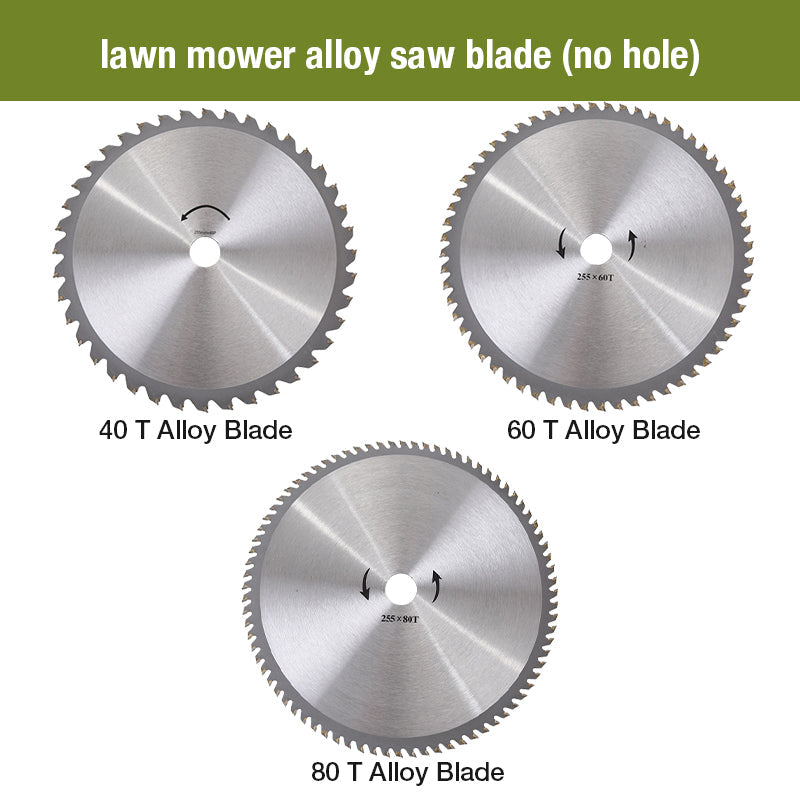 Lawn Mower Alloy Saw Blade (40 teeth, 60 teeth, 80 teeth)