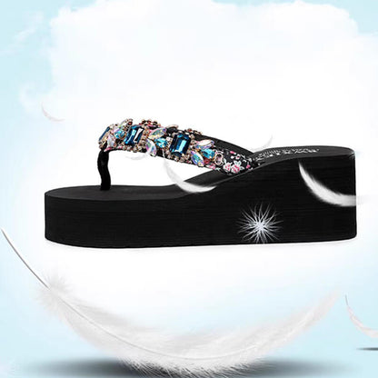Rhinestone Flip Beach Flops