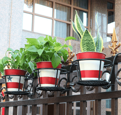 New Hanging Baskets Flower Pot Stand Thicker and Sturdier