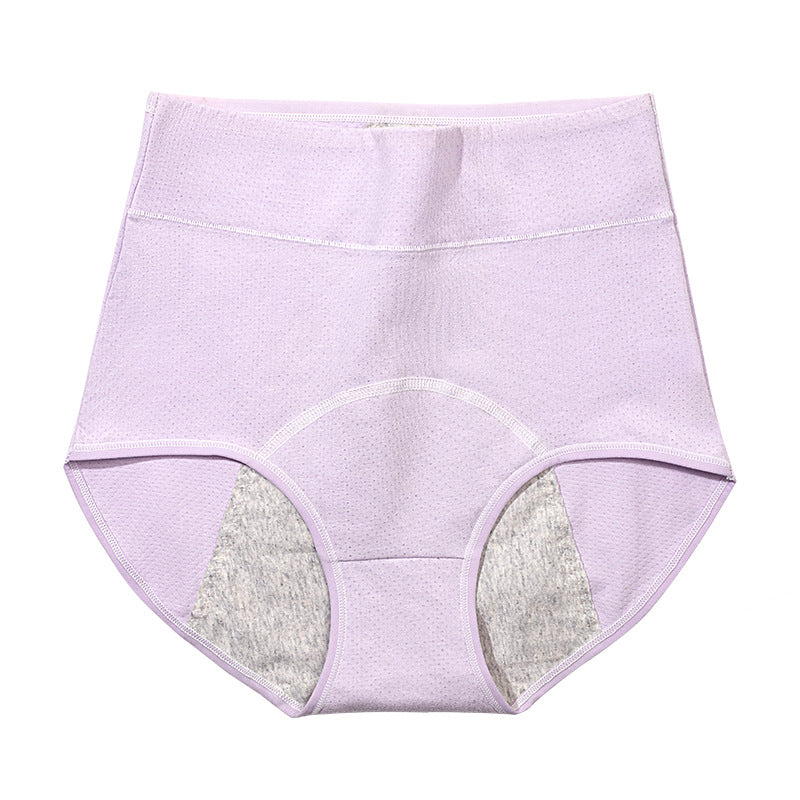 High Waist Breathable Antibacterial Women's Menstrual Period Panties