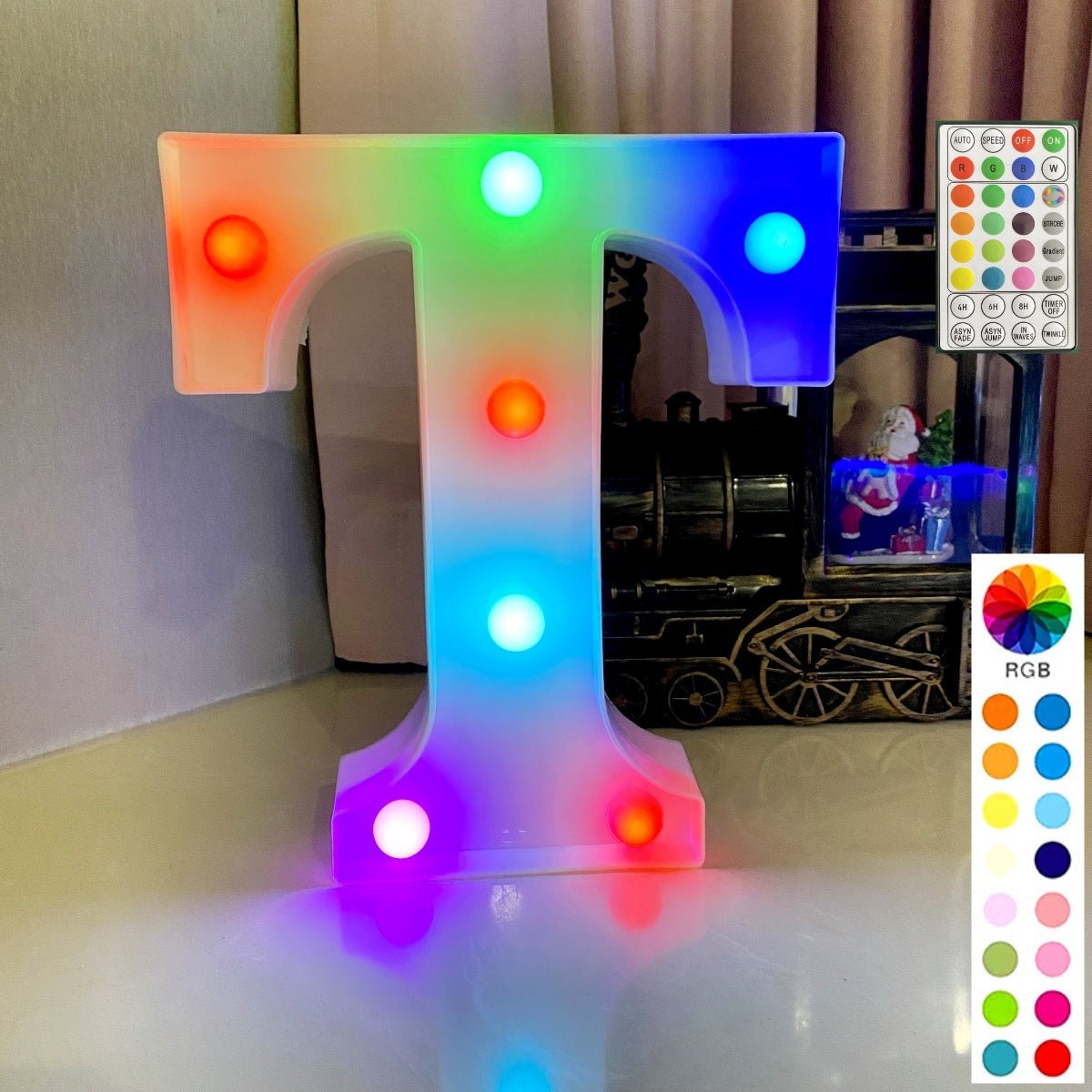 Colorful LED Marquee Letter Lights