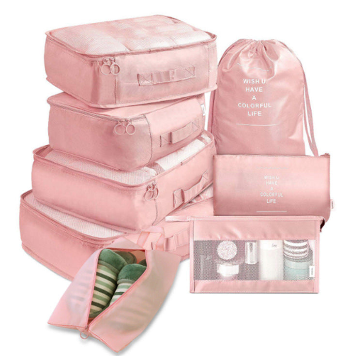 Set of 8 Travel Assortment Storage Bags