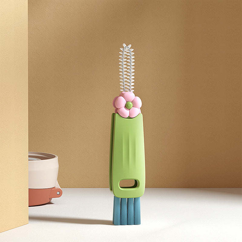 ⏳Limited Time Offer! Don't Miss Out! 👍A versatile 4-in-1 Cleaning Brush For Bottle Gaps