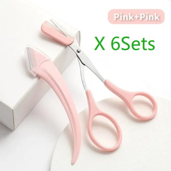 Eyebrow Scissors With Comb