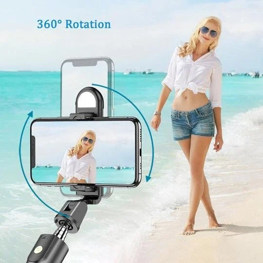 New 6 In 1 Wireless Bluetooth Selfie Stick