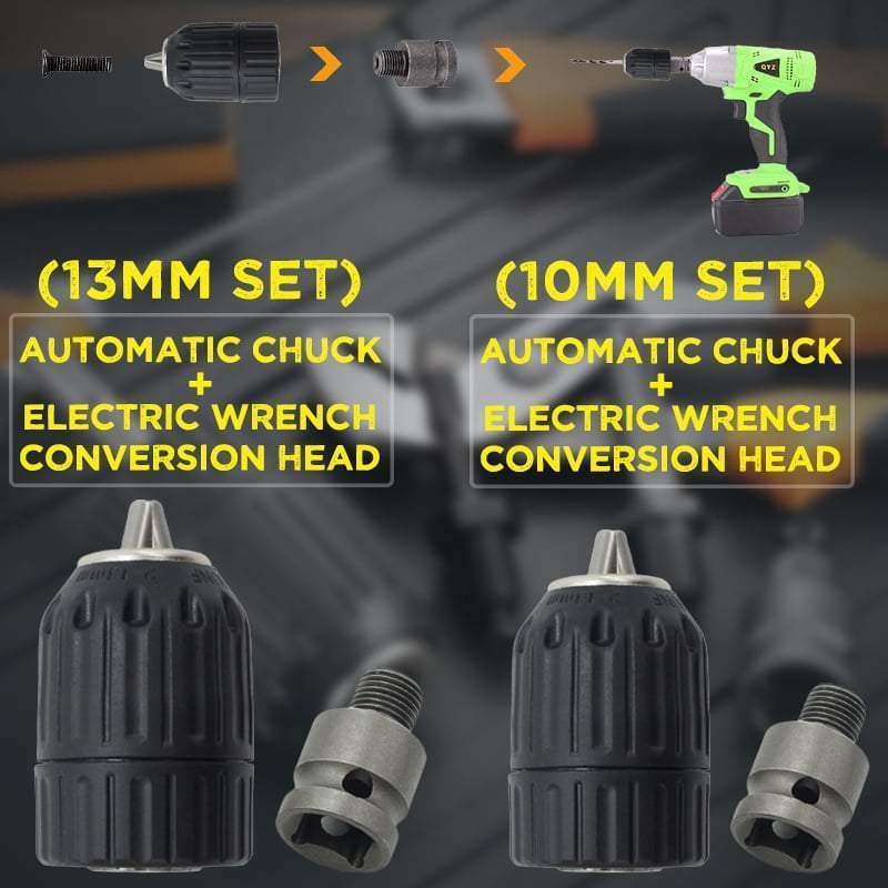 Electric Wrench Drill Chuck Set