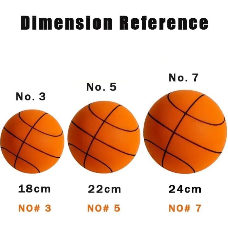 🔥Hot Sale 49% OFF🏀Silent Bouncing Basketball