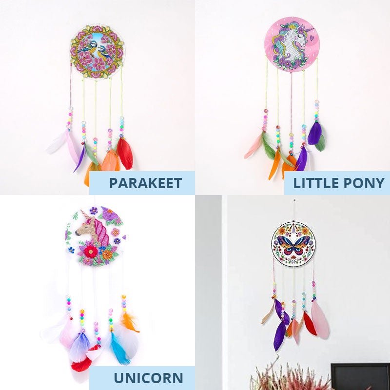 DIY Diamond Dream Catcher