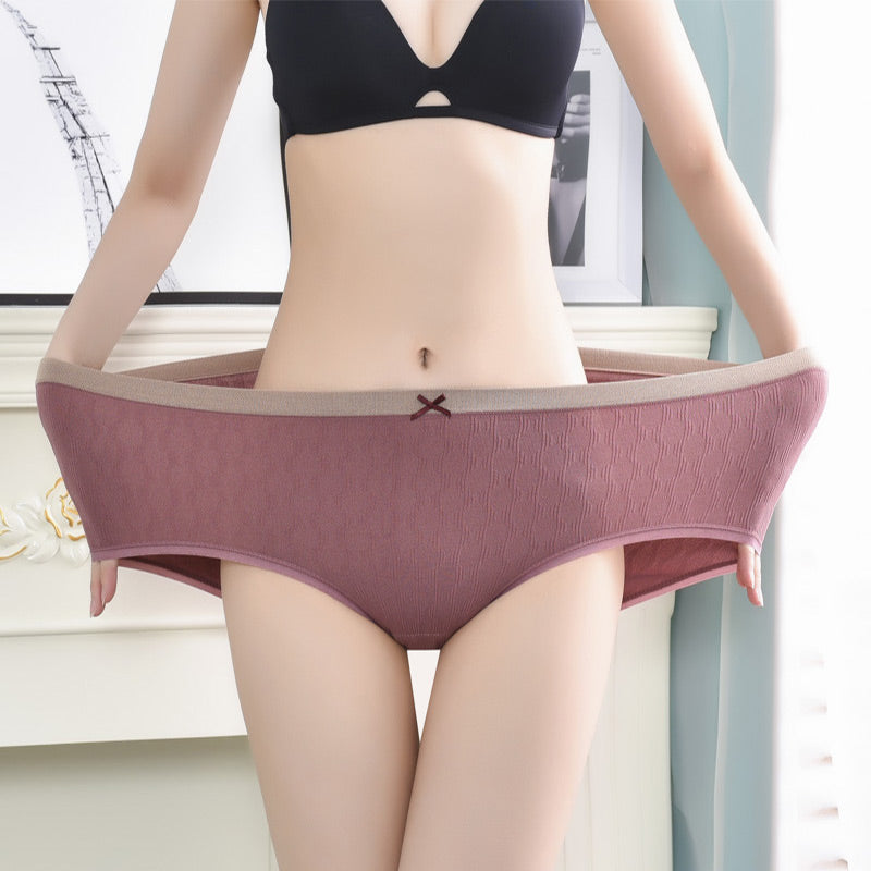 Women's High Waisted Stretch Seamless Breathable Panties