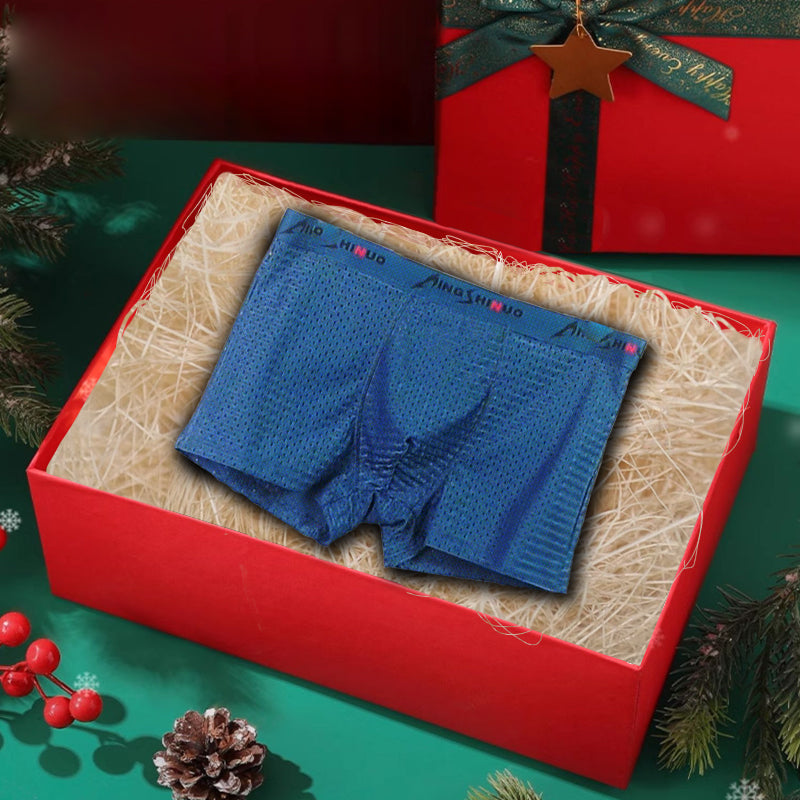 [Best Gift for Him] Men's Breathable Mesh Boxer Briefs