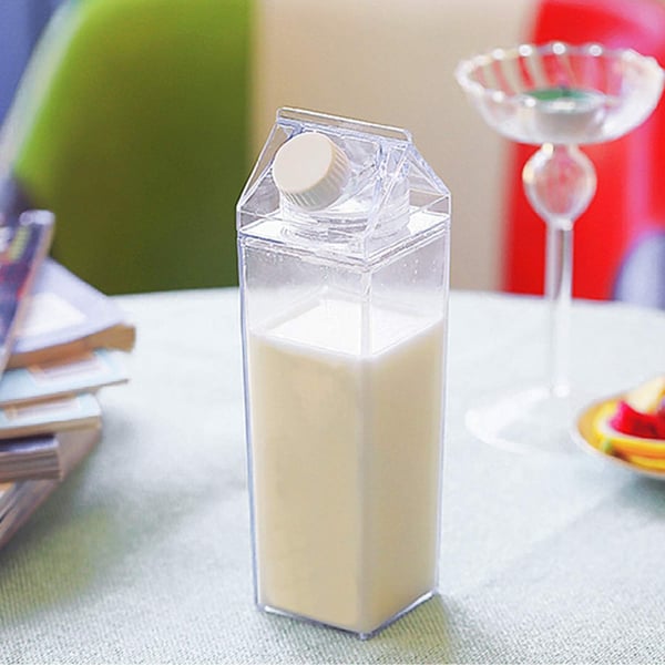 Transparent Milk Carton