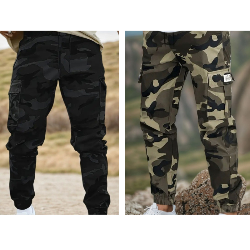 👖 Rugged Tactical Work Pants – 💪 Durable Nylon-Cotton | 🔧 Multi-Pocket | 🌲 Outdoor & Work Ready