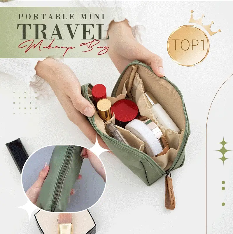 Portable Mini Travel Makeup Bag