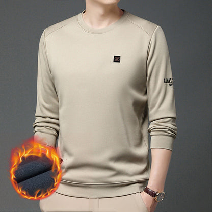 Men’s Fashion Plush-Lined Base Shirt