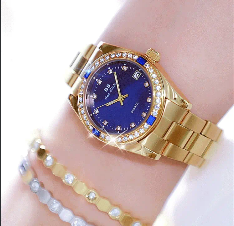 Middle East Luxurious Gold Watch For Women