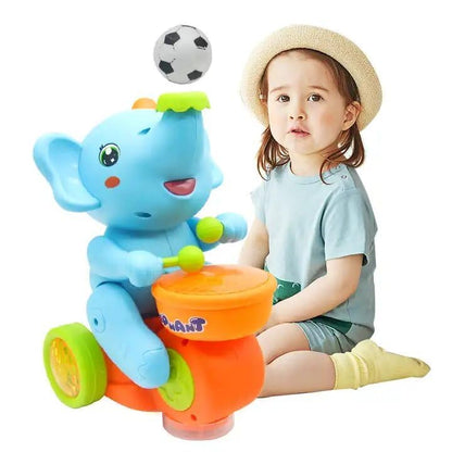 🐘Musical Walking Elephant Drummer Toy😃