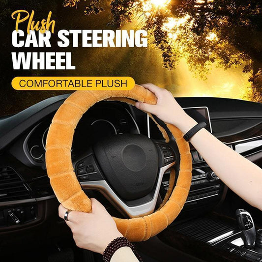 Plush Car Steering Wheel