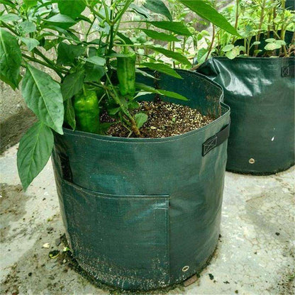 18/26/38L Large Capacity Potato Grow Planter PE Container Bag Pouch Tomato Vegetables Garden Outdoor