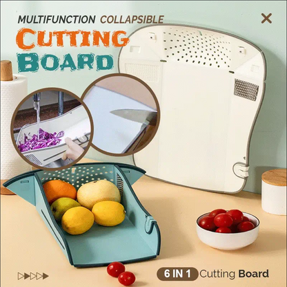 Multifunction Collapsible Cutting Board