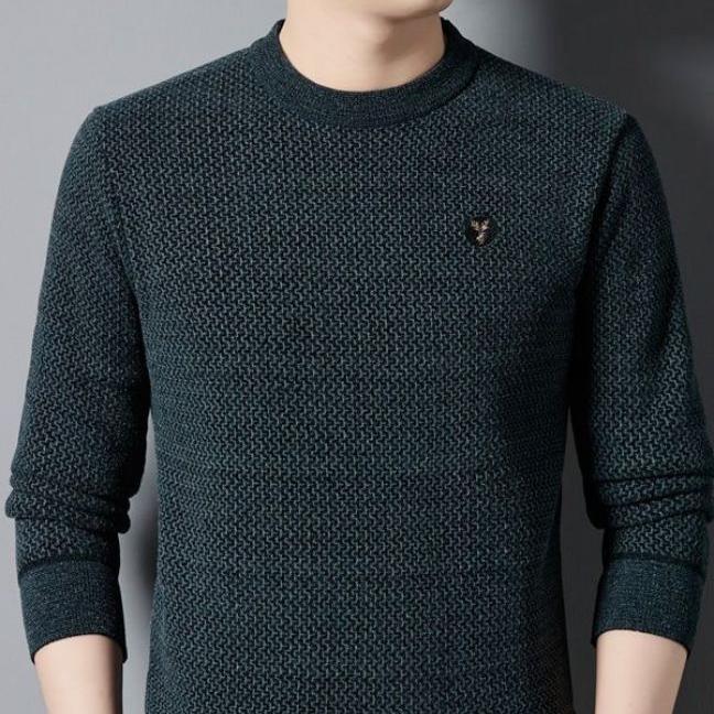 ✨Men's Warm Cozy Lined Crewneck Top - Ideal Gift🎁