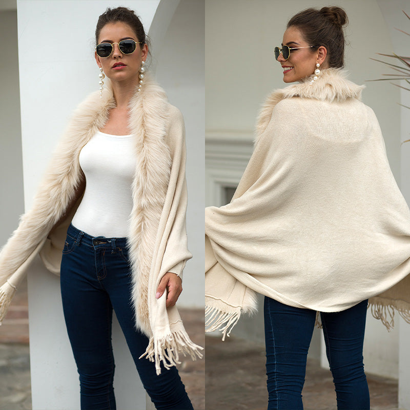 [Ideal Gift] Women's Fashion Fringe Shawl