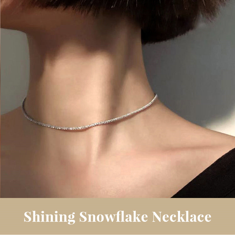 Shining Snowflake Necklace