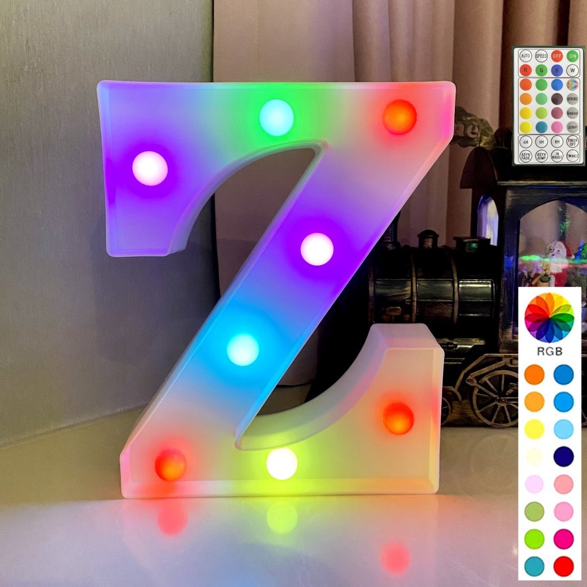 Colorful LED Marquee Letter Lights