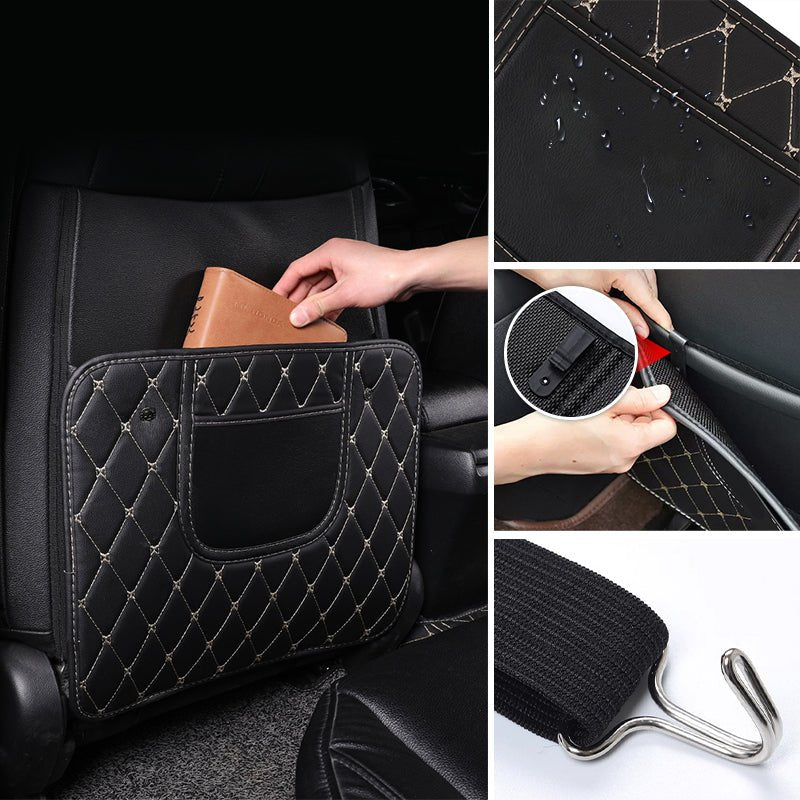 Car Seat Back Storage Pocket Anti-fouling Mat
