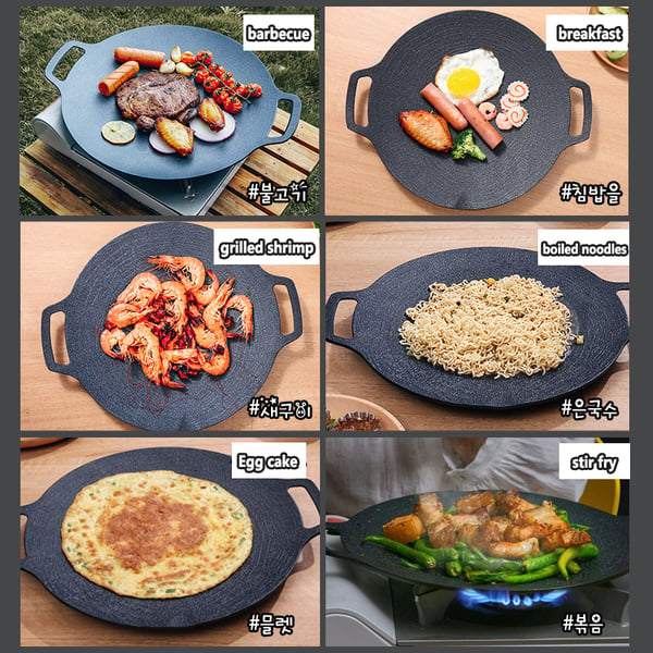 Multi-function Medical Sone Grill Pan Non-stick Pan