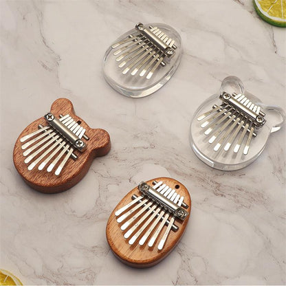 （🎅XMAS SALE）Croatian Crystal 8 Keys kalimba Thumb Piano✨BUY 3 FREE SHIPPING