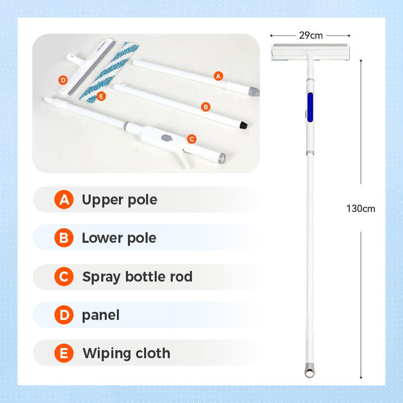 Double-Sided Spray Expansion Window Cleaner