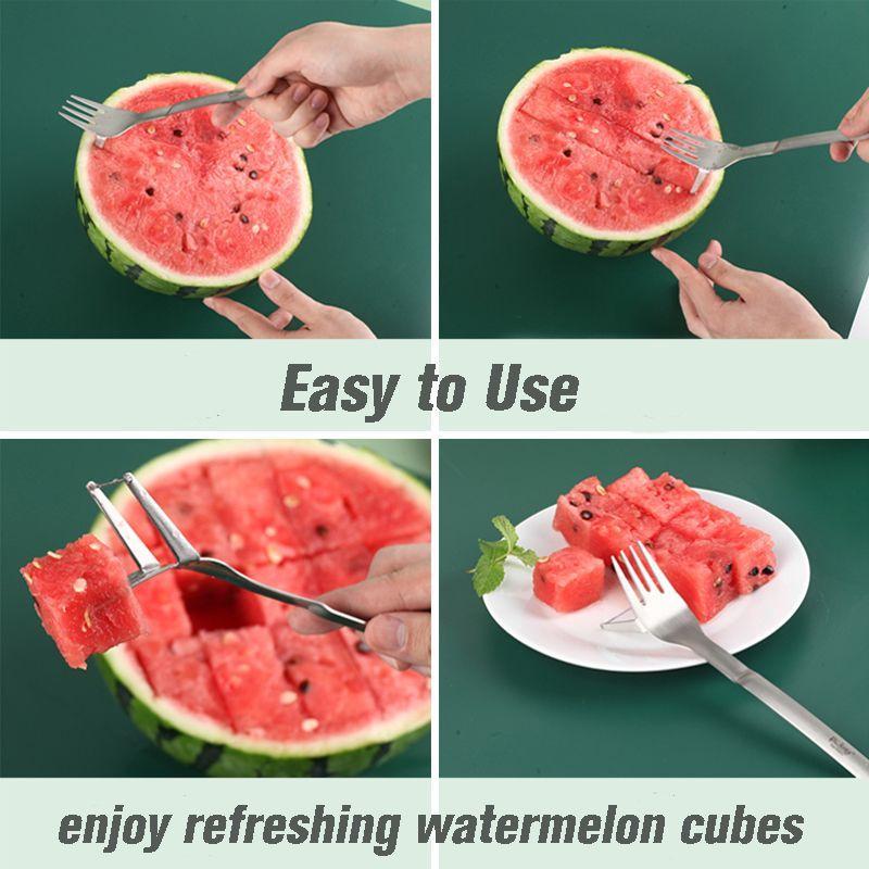 2-in-1 Watermelon Fork Slicer（36% OFF）