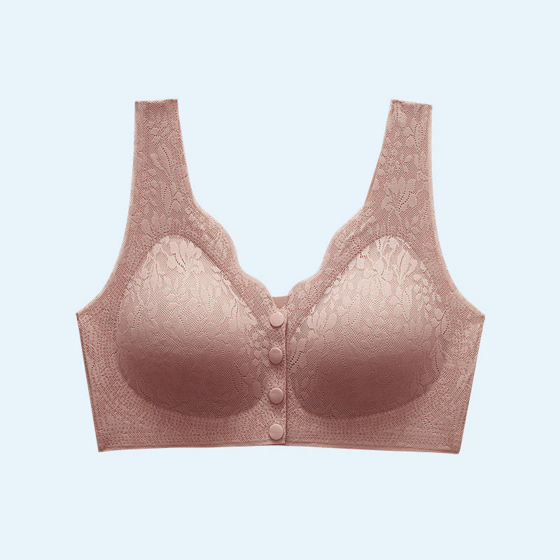 Front Buckle Sleep Bra For Older Women