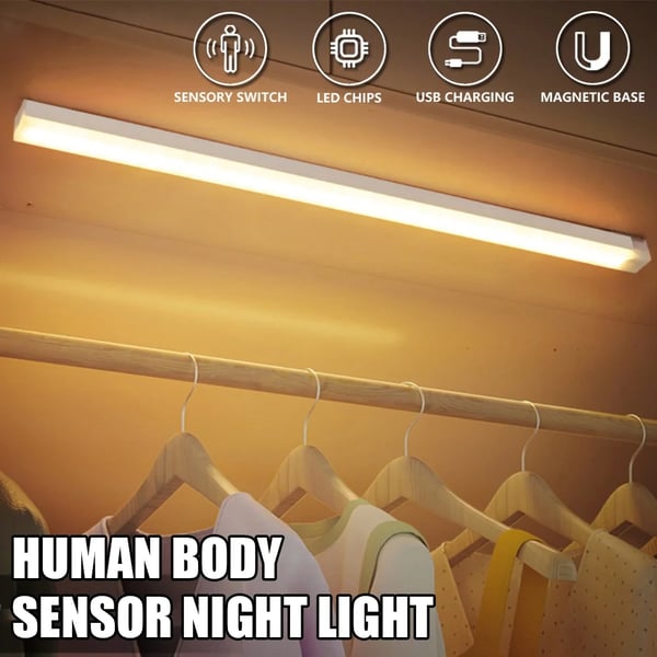 🔥LED Smart Magnetic Human Body Sensor Light