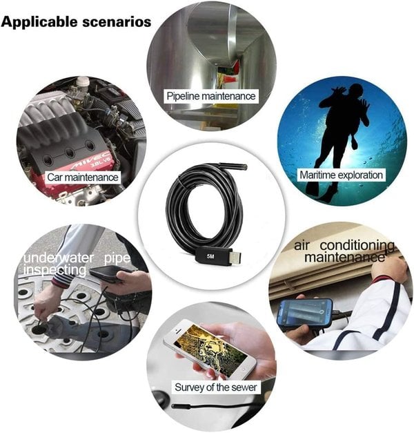 USB Endoscope ( Universal Across All Platforms )