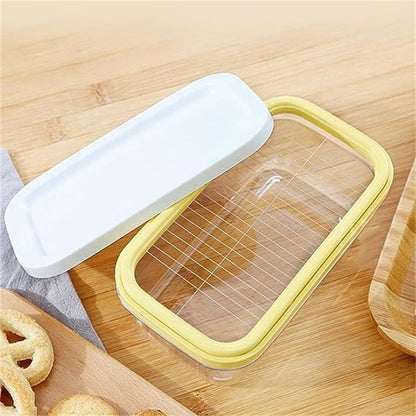 Butter Box With Lid Butter Tray | Cutting Mesh Rectangular Kitchen Airtight Storage Crisper