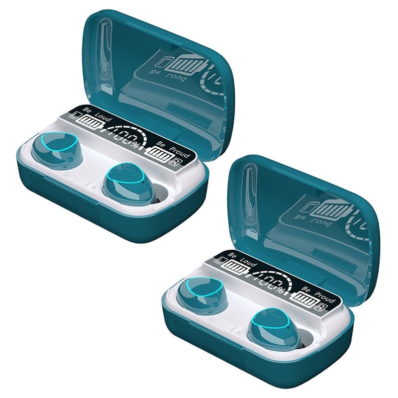 TWS BLUETOOTH 5.1 EARPHONES WATERPROOF CHARGING BOX