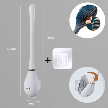 Modern Home Flexible Silicone Toilet Brush