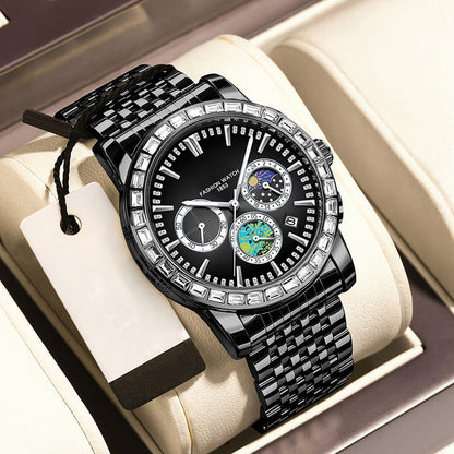 Men’s Luxury Steel Quartz Watch