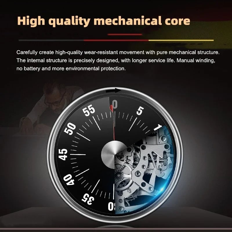 Magnetic Mechanical Manual Timer