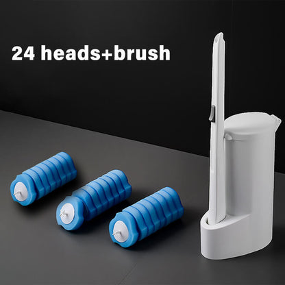 Disposable Toilet Brush With Replacement Head