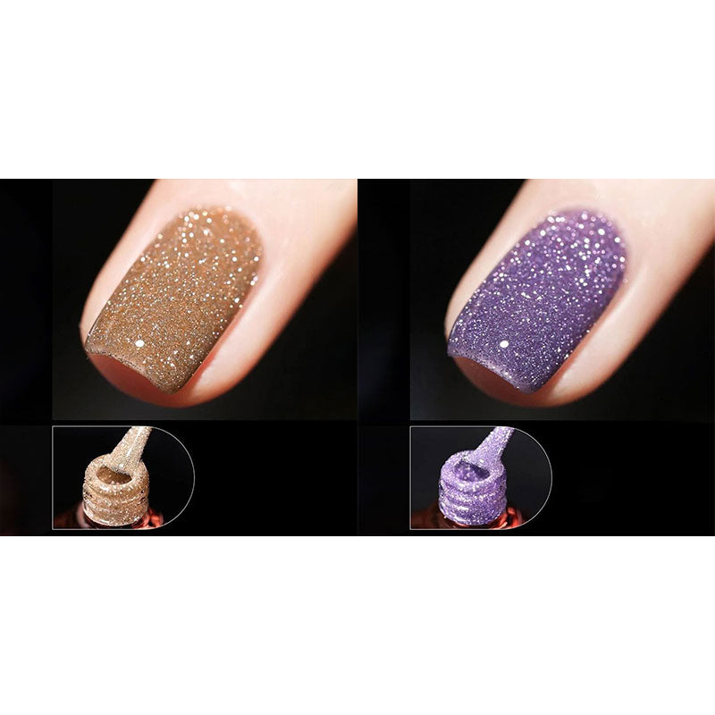 👍2024 New Arrival💥High Density Glitter Nail Gel Polish